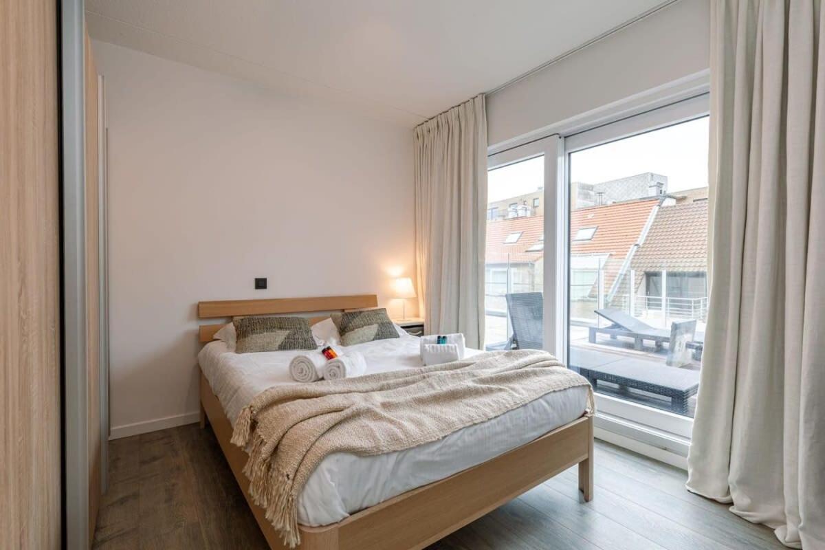 Huswell - Sunny Apartment In Knokke-Heist With Big Terrace Exteriör bild